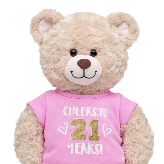 Online Exclusive Cheers to 21 Years T-Shirt | Shop at Build-A-Bear® - US 9059