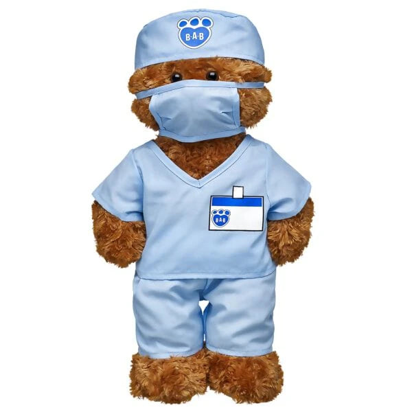 Blue Scrubs 4 pc. for Stuffed Animals | Build-A-Bear® - US 5799