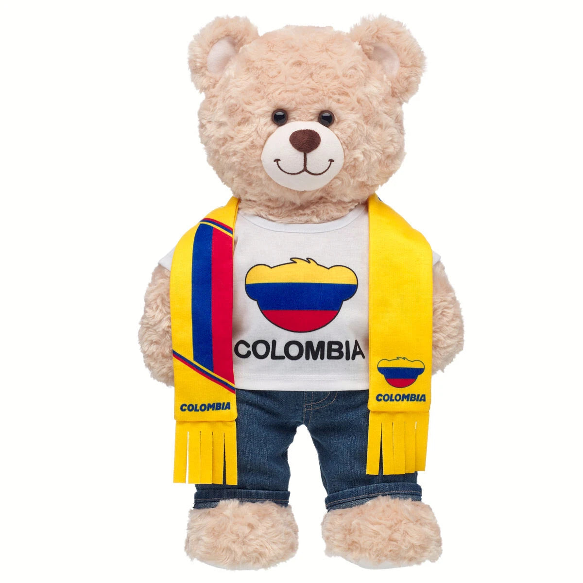 Colombia Scarf & T-Shirt Set | Build-A-Bear - US 4384