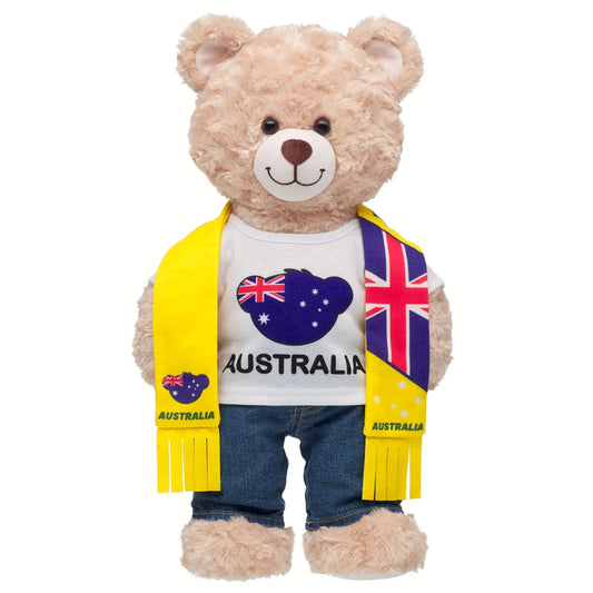 Australia Scarf & T-Shirt Set | Build-A-Bear - US 4760