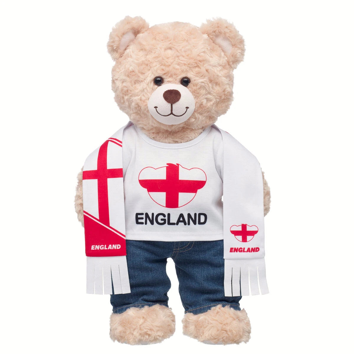 England Scarf & T-Shirt Set | Build-A-Bear - US 7723