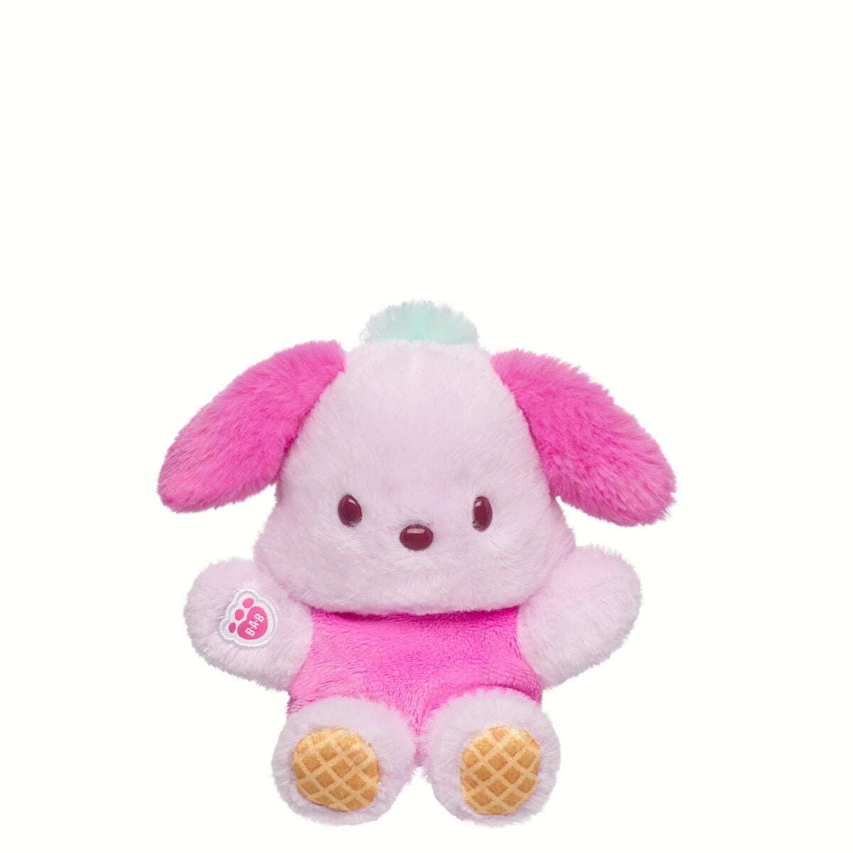 Sanrio Hello Kitty & Friends Strawberry Ice Ice Cream Pochacco Plush | Build-A-Bear - US 8498