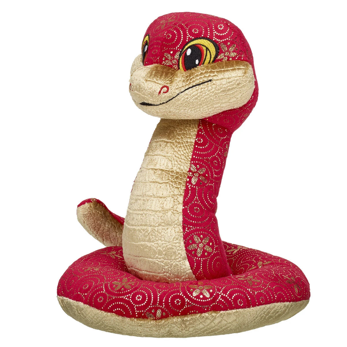 Lunar New Year Red and Gold Snake Stuffed Animal | Build-A-Bear® - US 5853