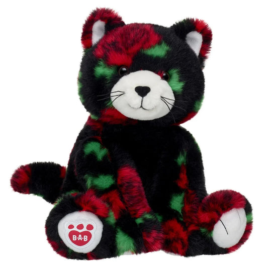Red Rose Kitty Stuffed Animal w/ Red Velvet | Build-A-Bear - US 7441
