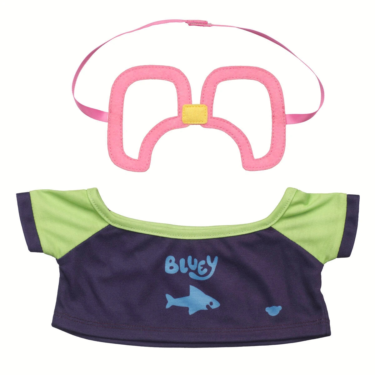 Bluey Plush w/ Swim Shirt & Goggle Set | Build-A-Bear - US 3548