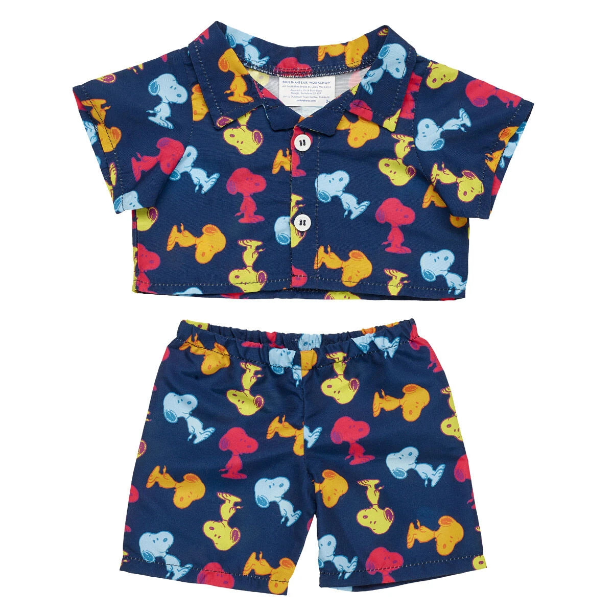 Timeless Teddy Bear & Peanuts® Snoopy Pajamas | Build-A-Bear® - US 4279