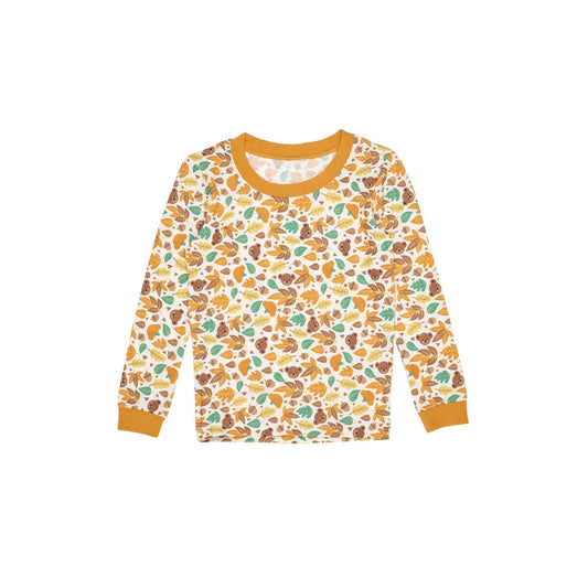 Build-A-Bear Pajama Shop™ Fall Print Top - Toddler & Youth - US 4032