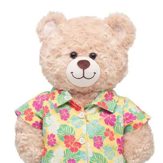 Tropical Flower Print Shirt | Build-A-Bear - US 5765