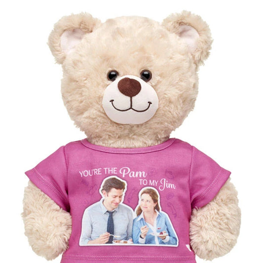 Pam and Jim The Office T-Shirt for Stuffed Animals | Build-A-Bear® - US 3733