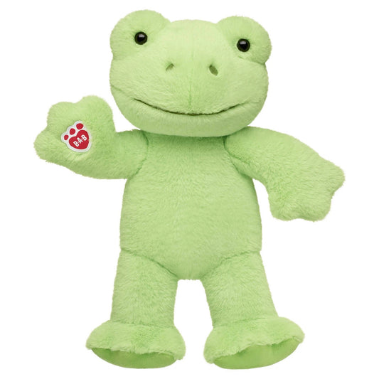 Personalized Embroidered Green Frog Plush Toy | Build-A-Bear® - US 1813