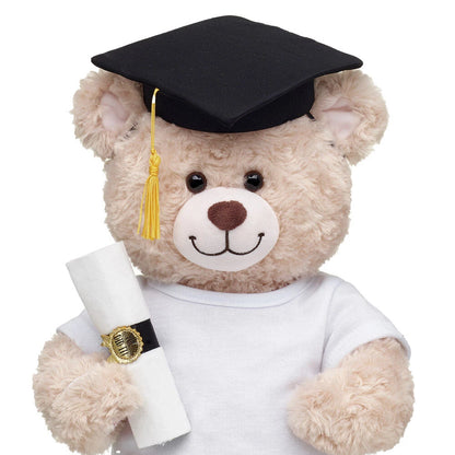Graduation Cap &amp; Diploma Set for Stuffed Animals | Build-A-Bear® - US 2687