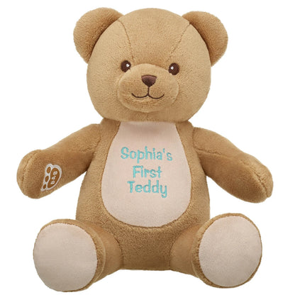 Embroidered Baby Brown Teddy Bear | Build-A-Bear® - US 2692