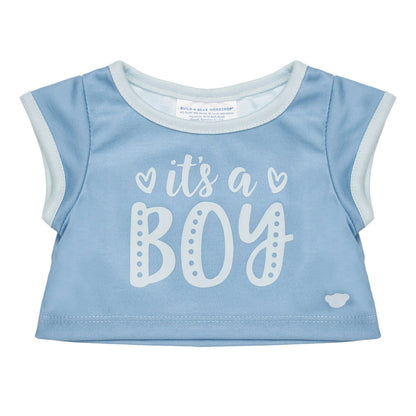 Baby Blue Teddy Bear "It's a Boy" Gift Set | Build-A-Bear® - US 3039