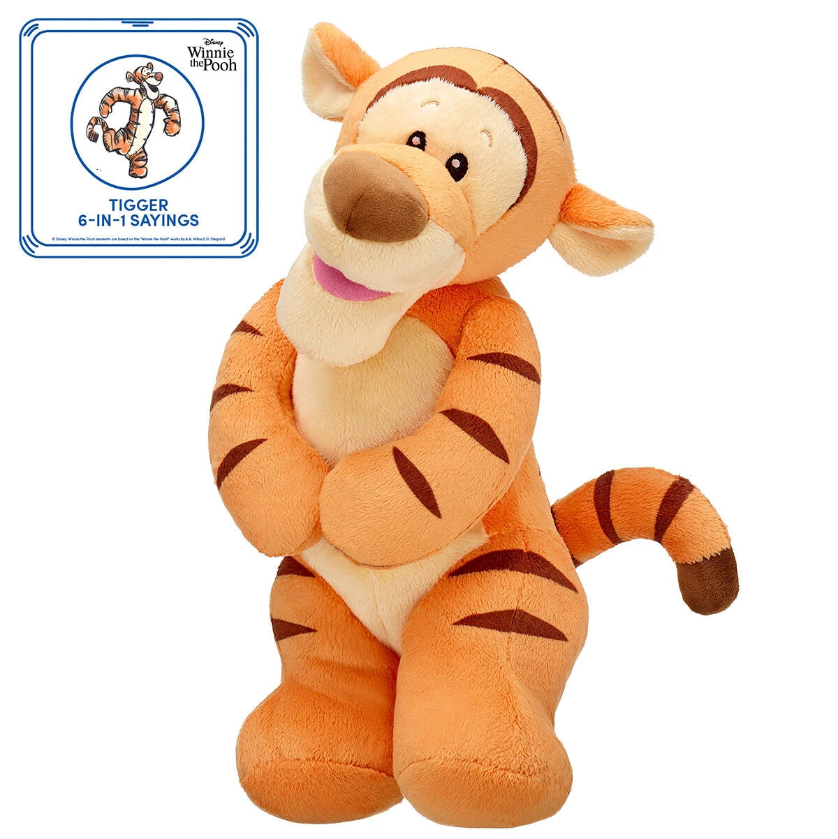 Disney Winnie the Pooh Tigger Plush with Sound | Build-A-Bear® - US 5215