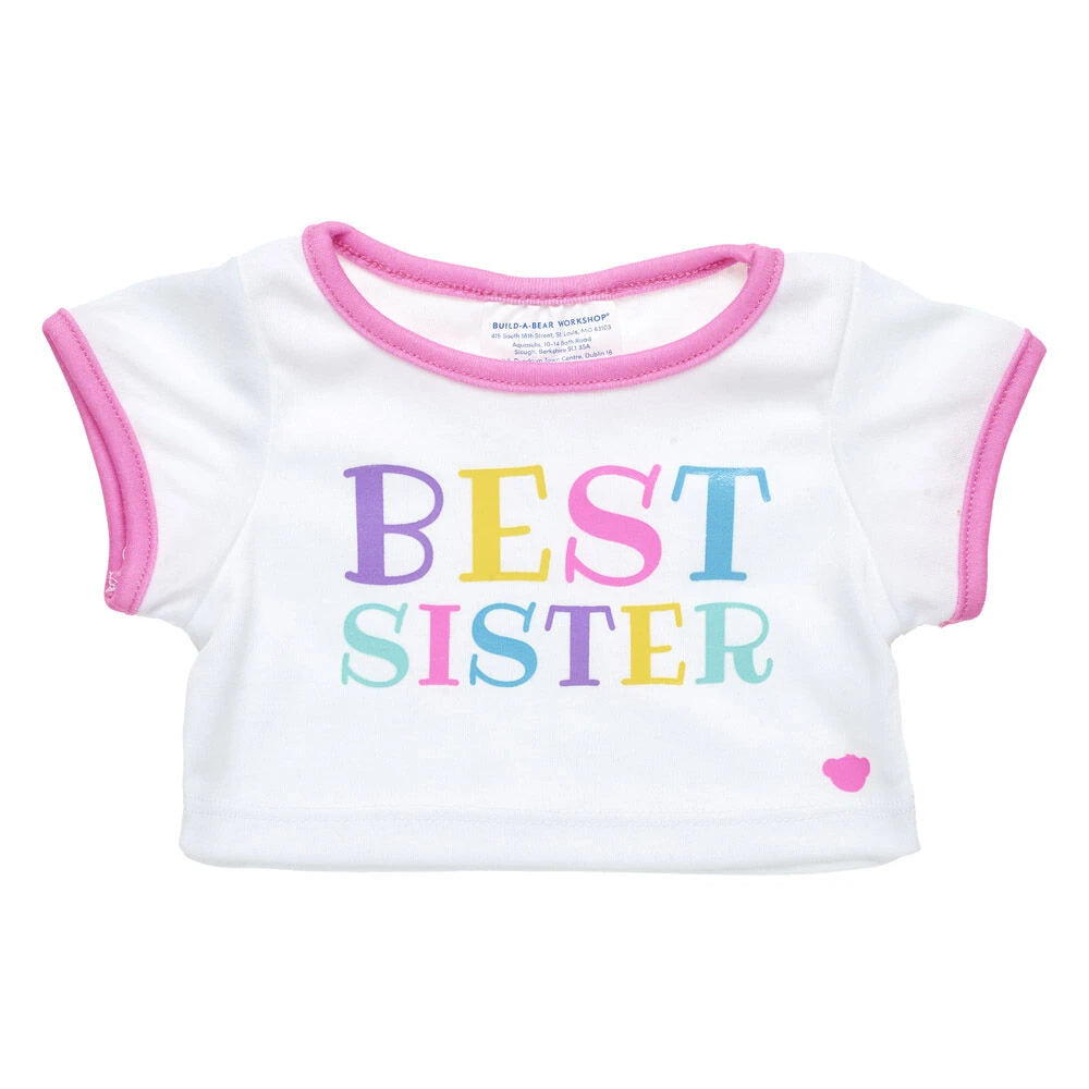Pastel Swirl Kitty Stuffed Animal "Best Sister" Gift Set | Build-A-Bear® - US 7404