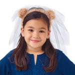 Bear Ears Headband and Veil for Kids - US 1972