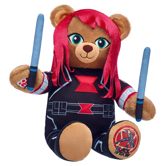 Marvel Black Widow Inspired Teddy Bear | Build-A-Bear® - US 4970