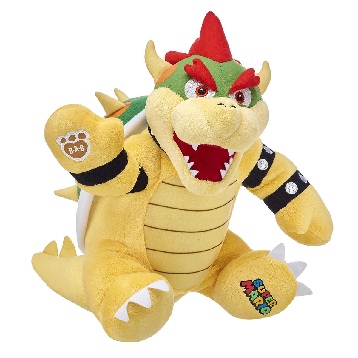 Super Mario Bowser Plush w/ 5-in-1 Sound | Build-A-Bear - US 6164