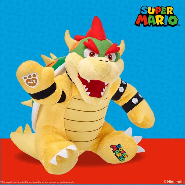 Super Mario Bowser Plush | Build-A-Bear - US 2706