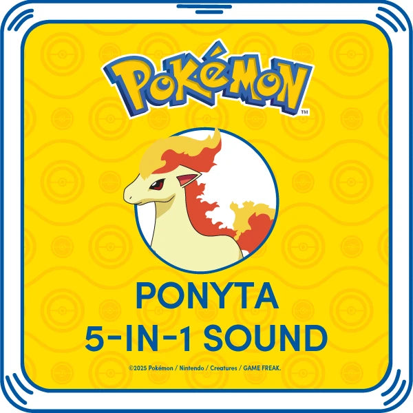 Pokémon Ponyta Plush w/ 5-in-1 Sound | Build-A-Bear - US 7220