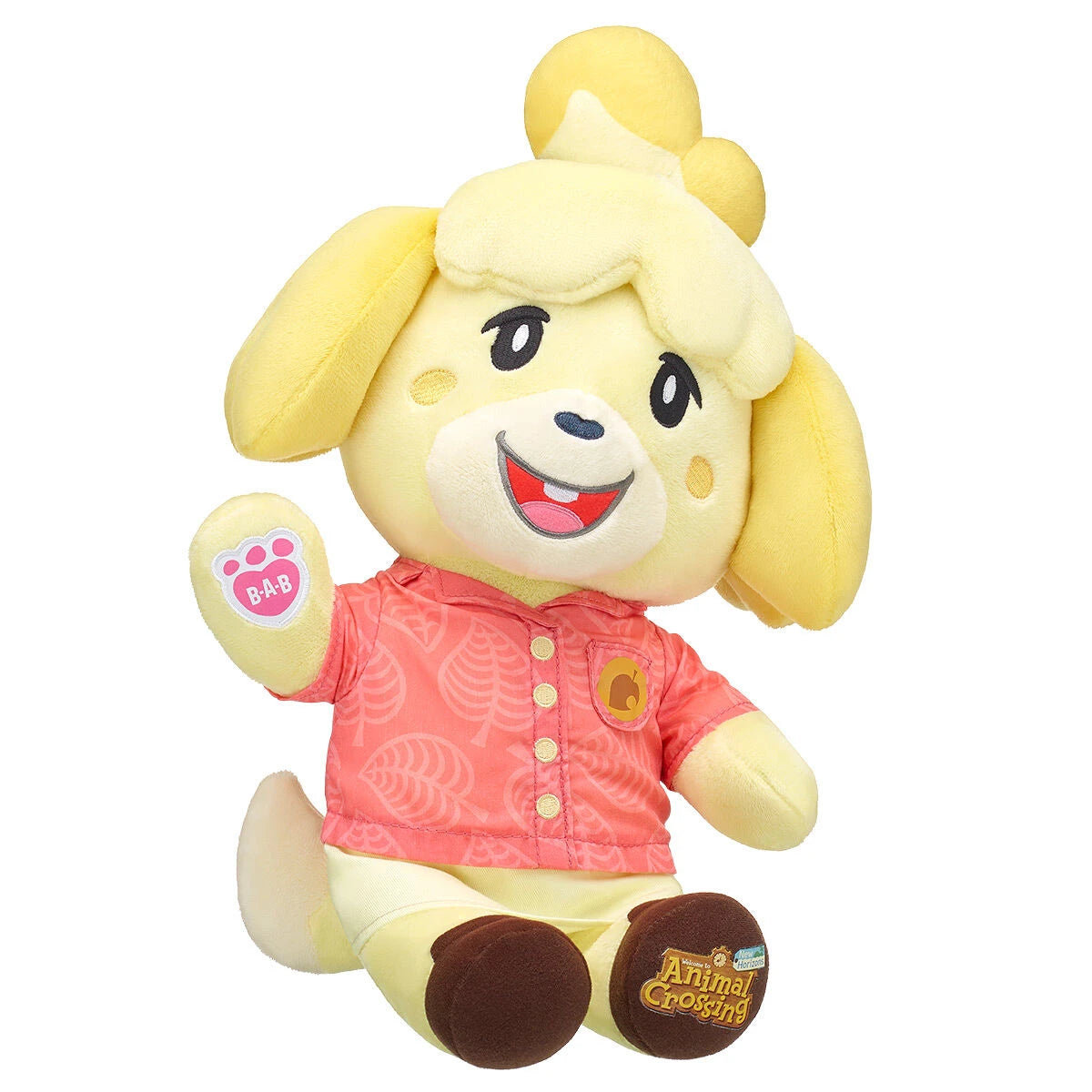 Animal Crossing's™ New Horizons Isabelle Summer Plush | Build-A-Bear® - US 5303