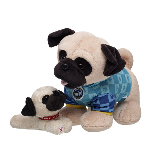 Promise Pets Pug Stuffed Animal Mini Beans Gift Set | BAB - US 1852