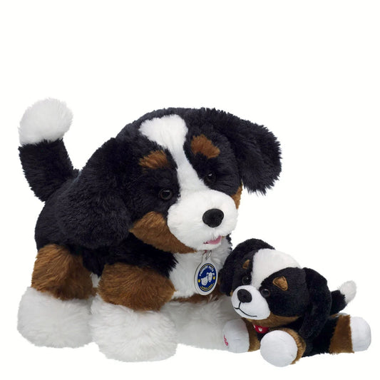 Promise Pets Bernese Mountain Dog Stuffed Animal Mini Beans Gift Set | Build-A-Bear - US 5826