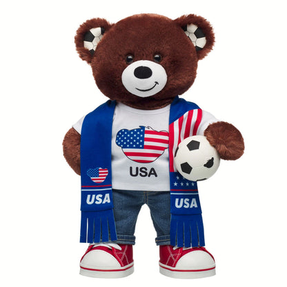 Let's Goal Bear USA Gift Set | Build-A-Bear - US 0927