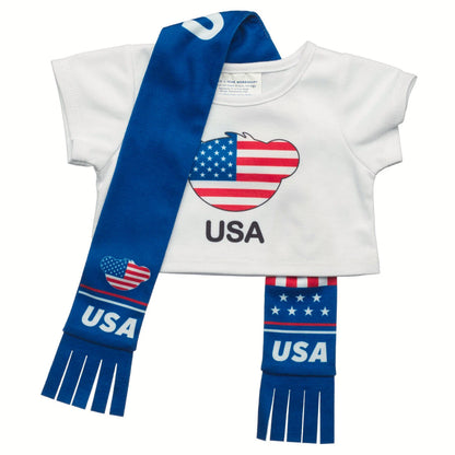 Let's Goal Bear USA Gift Set | Build-A-Bear - US 4686