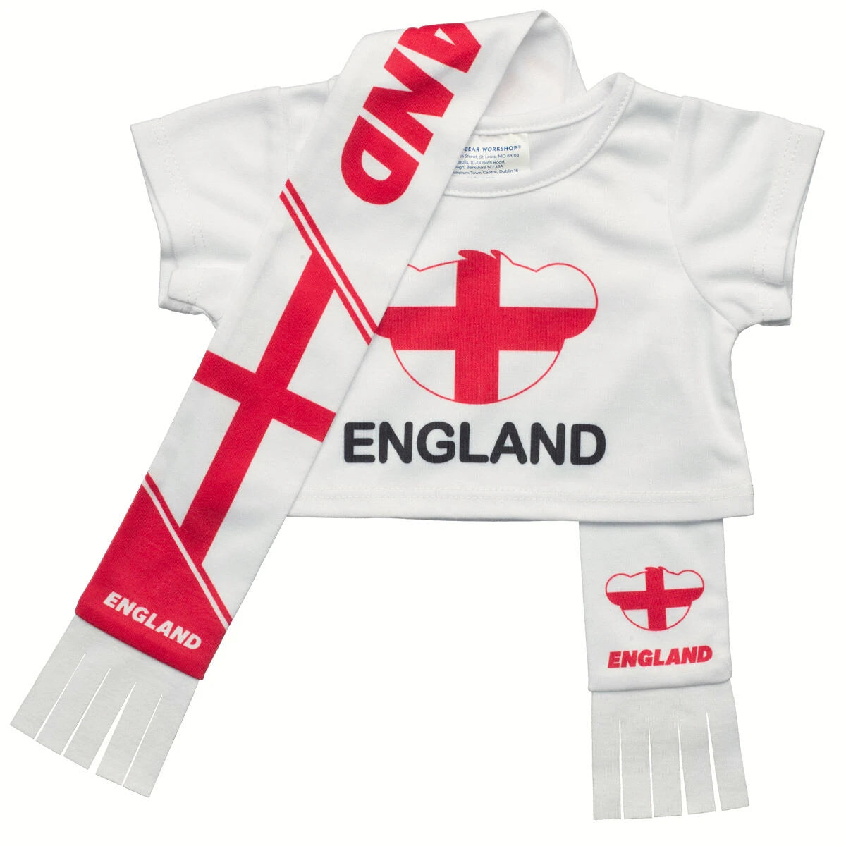 Let's Goal Bear England Gift Set | Build-A-Bear - US 1691