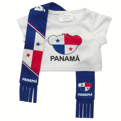 Panama Scarf &amp; T-Shirt Set | Build-A-Bear - US 7251
