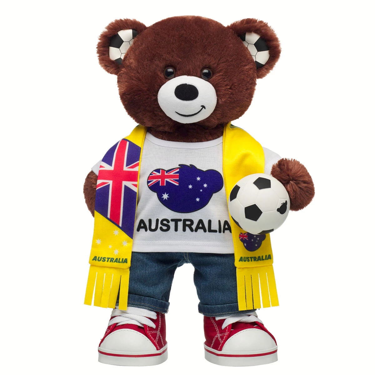 Let's Goal Bear Australia Gift Set | Build-A-Bear - US 4569