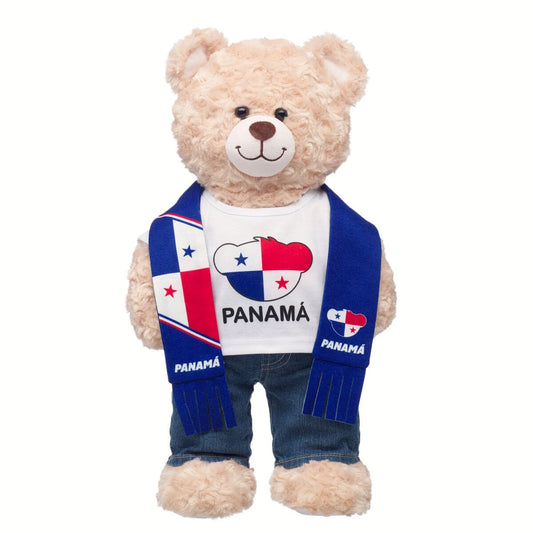Panama Scarf &amp; T-Shirt Set | Build-A-Bear - US 8850