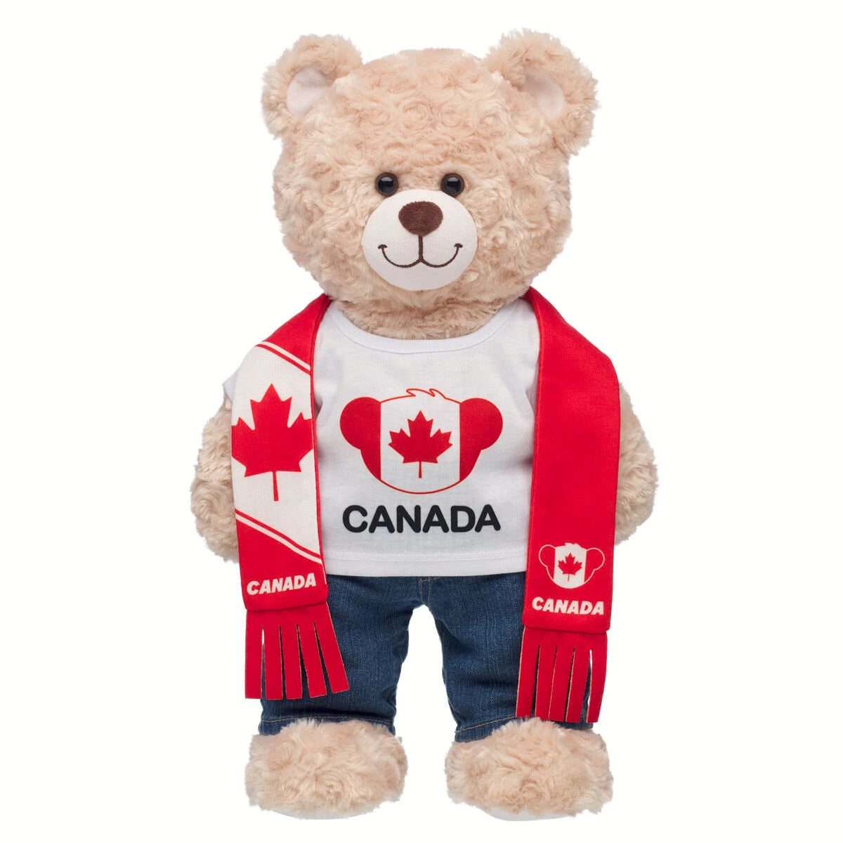Canada Scarf &amp; T-Shirt Set | Build-A-Bear - US 0216