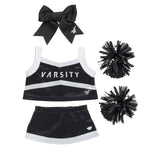 Online-Only Varsity Spirit Black Cheer Uniform | Build-A-Bear® - US 1879