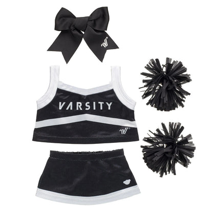 Online-Only Varsity Spirit Black Cheer Uniform | Build-A-Bear® - US 8311