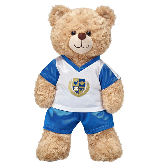 Blue &amp; White Soccer Uniform 2 pc. for Stuffed Animals | Build-A-Bear® - US 5282