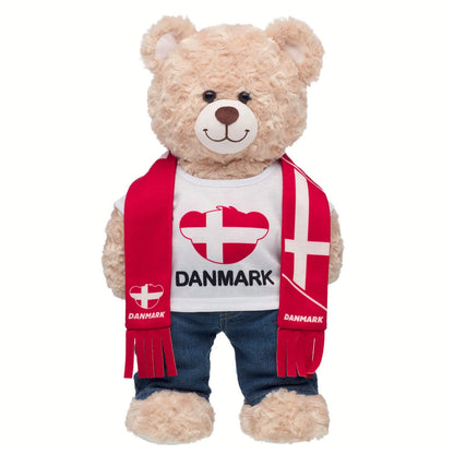 Denmark Scarf &amp; T-Shirt Set | Build-A-Bear - US 6369