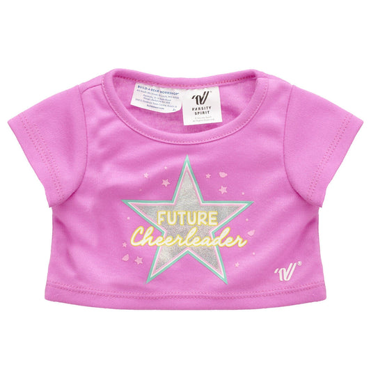 Online-Only Varsity Spirit Future Cheerleader Tee | Build-A-Bear® - US 6840