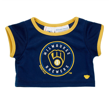 Milwaukee Brewers™ Baseball T-Shirt for Stuffed Animals | Build-A-Bear® - US 3079