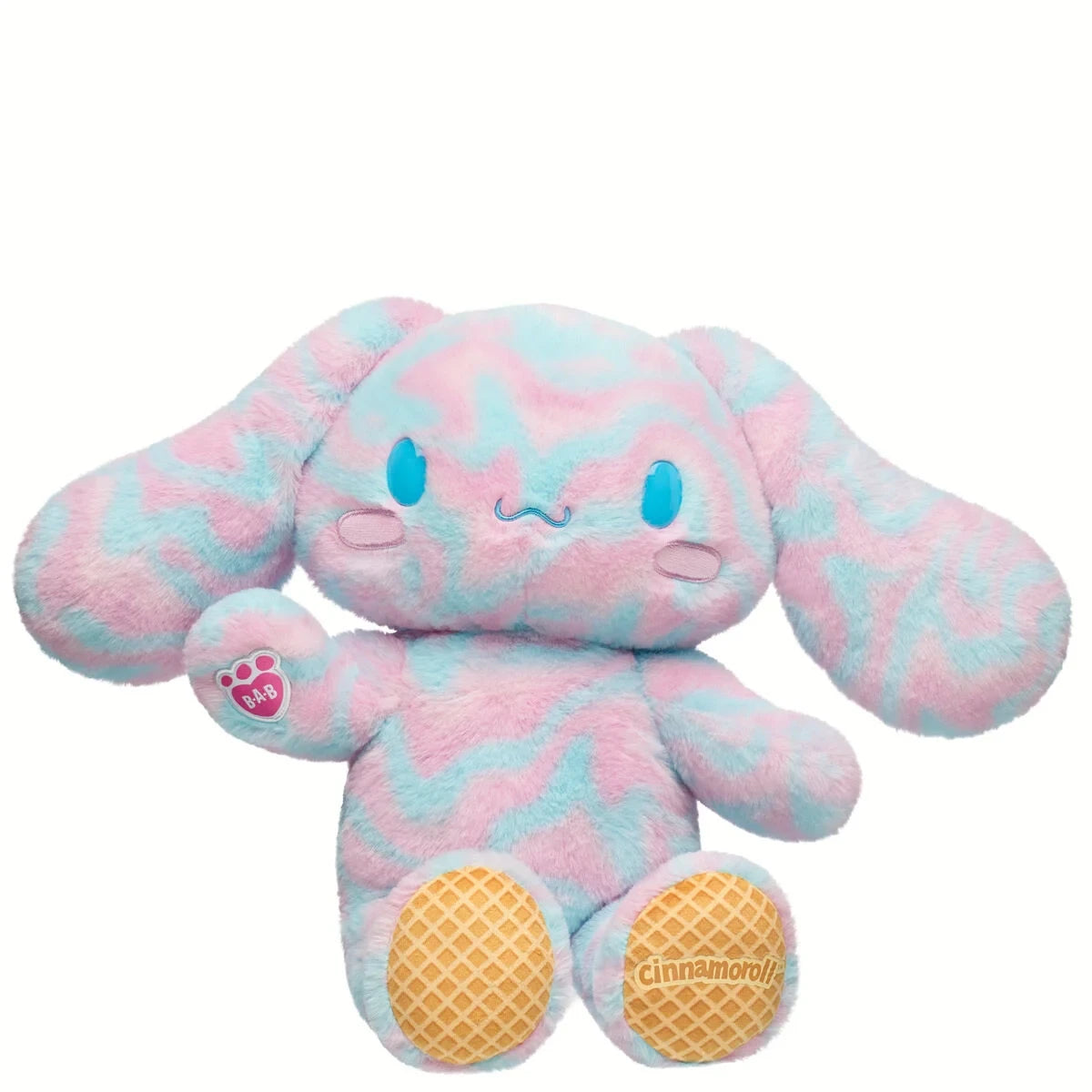 Sanrio Hello Kitty &amp; Friends Bubblegum Ice Cream Cinnamoroll Plush | Build-A-Bear - US 4666