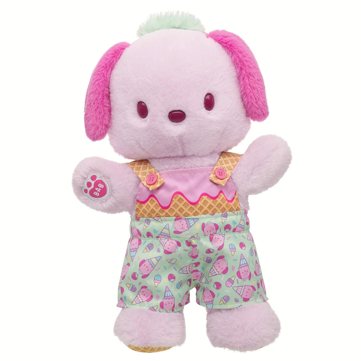 Sanrio Hello Kitty &amp; Friends Strawberry Ice Cream Pochacco Plush | Build-A-Bear - US 1534