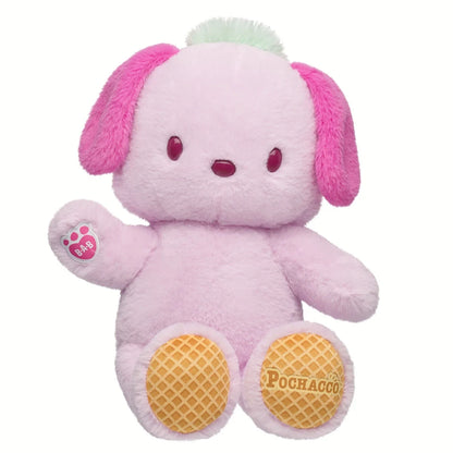 Sanrio Hello Kitty &amp; Friends Strawberry Ice Ice Cream Pochacco Plush | Build-A-Bear - US 1668