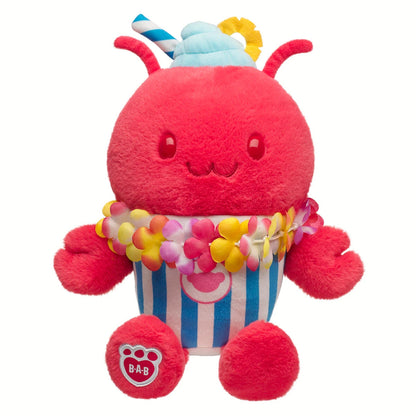 Fruit Punch Lobster Slushie Plushie w/ Lei Necklace | BAB - US 0365