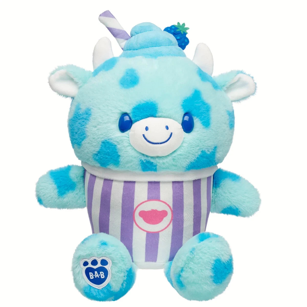 Blue Raspberry Cow Slushie Plushie Scented Gift Set | BAB - US 3616