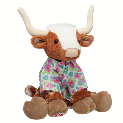 Longhorn Cow Tropical Gift Set | Build-A-Bear - US 8370