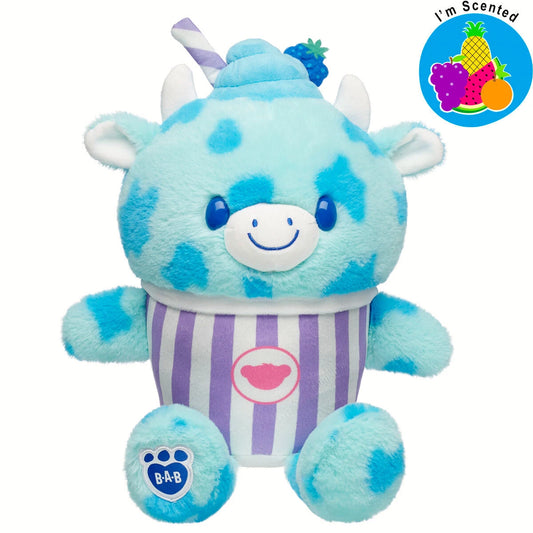 Blue Raspberry Cow Slushie Plushie Scented Gift Set | BAB - US 4837