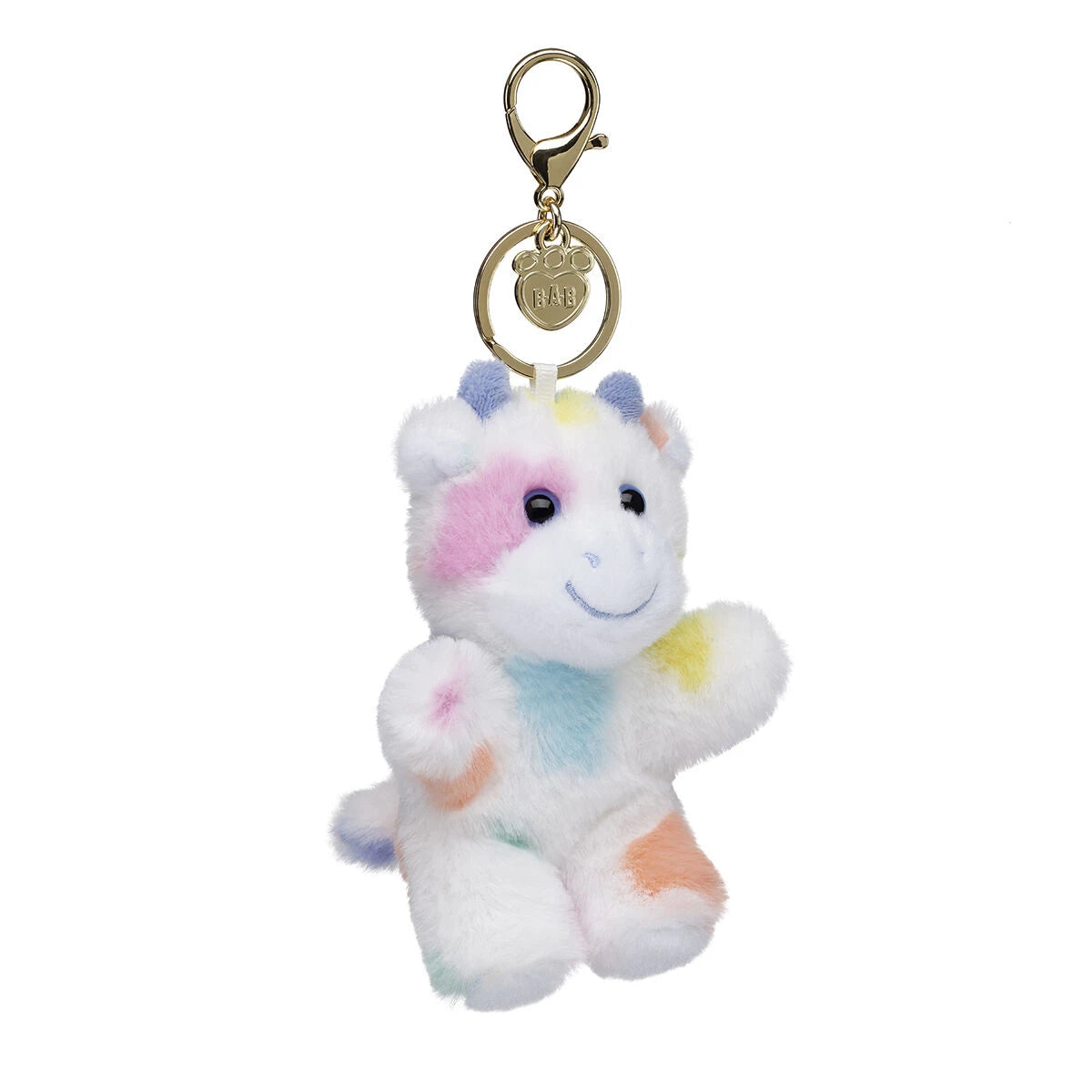 Colorful Splatter Cow Plush Bag Charm | Build-A-Bear - US 5750