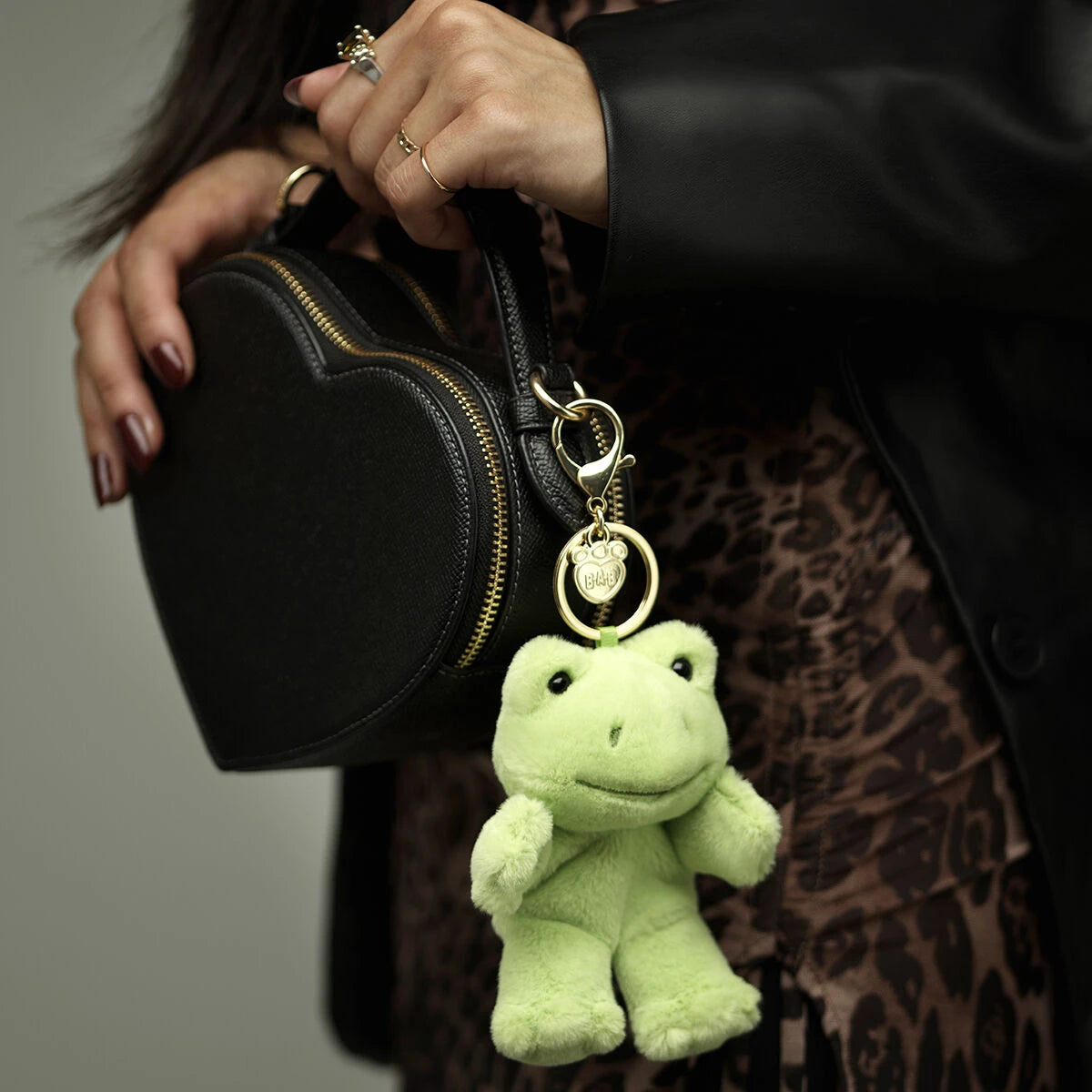 Spring Green Frog Plush Bag Charm | Build-A-Bear - US 9503