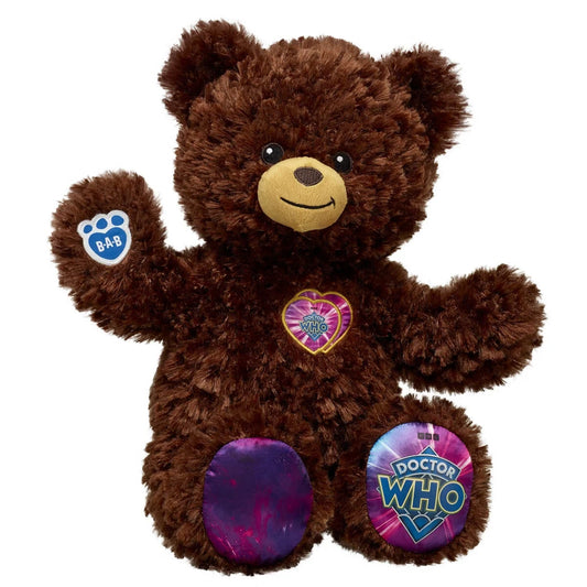 Doctor Who Teddy Bear Fifteenth Doctor Gift Set with TARDIS Gift Box | Build-A-Bear® - US 9657